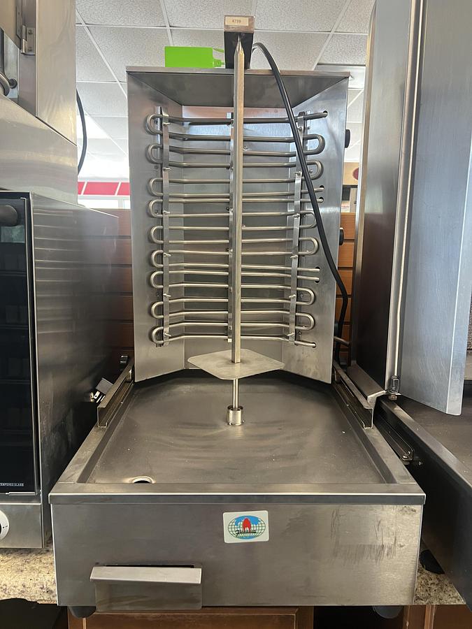 Used Electric Vertical Broiler / Gyro Grill / Commercial Electric Gyro / Shawarma Vertical Broiler