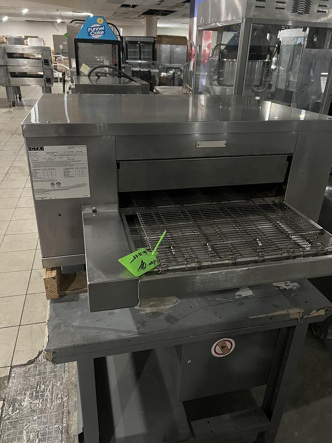 Refurbished Middleby Marshall CTX DCT3 Commercial Conveyor Pizza Oven Stainless Steel