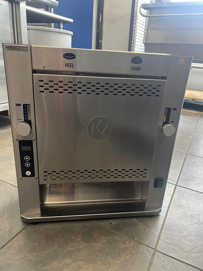 Used Prince Castle Commercial Bun Toaster – Dual Heel & Crown Controls – Stainless Steel – Tested
