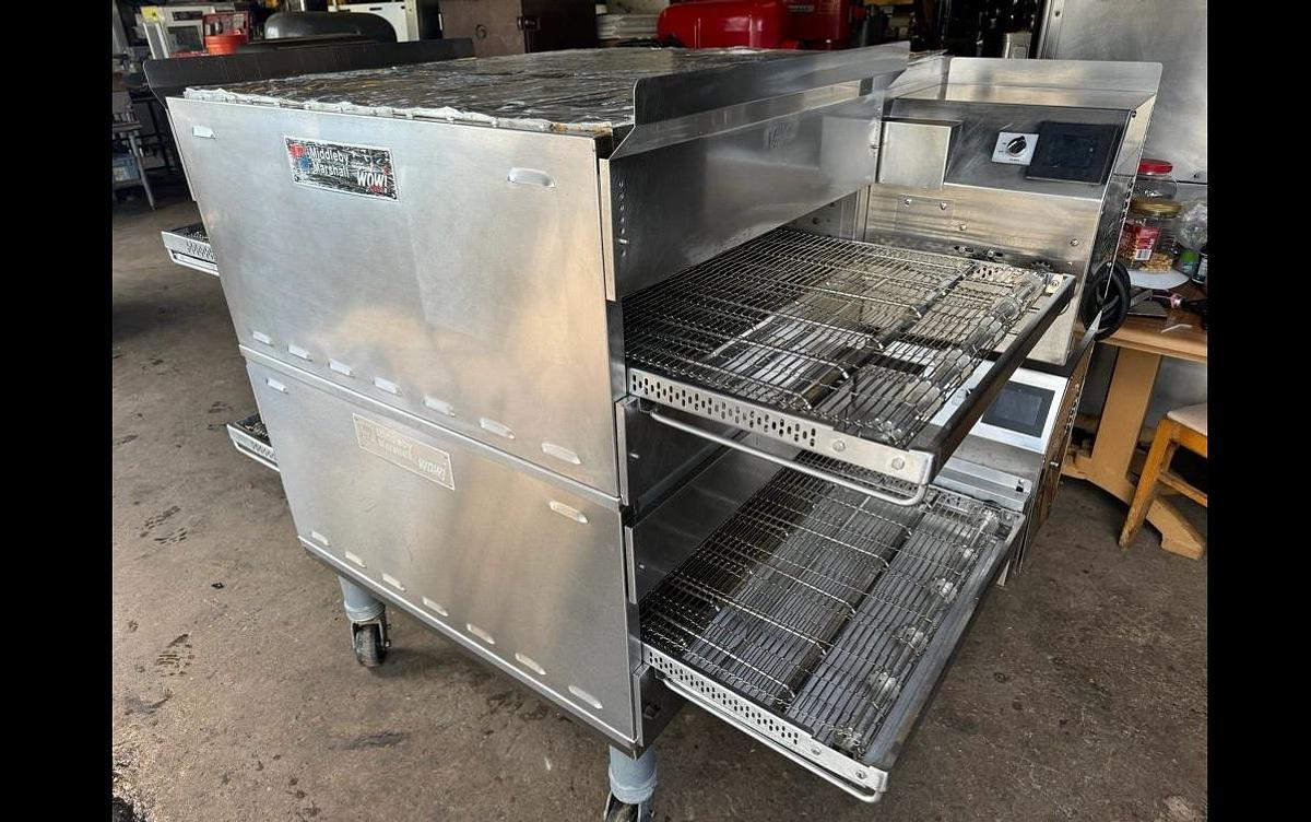 Used Middleby Marshall PS638G-2 65” Gas Double Impingement Conveyor Oven - Natural GasMiddleby Marshall PS638G-2 65” Gas Double Impingement Conveyor Oven - Natural Gas