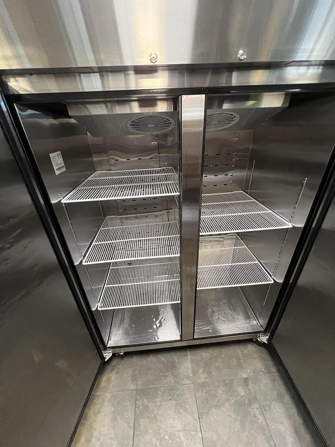 Refurbished ATOSA MBF8005GR – Commercial 2-Door Reach-In Refrigerator – Stainless Steel