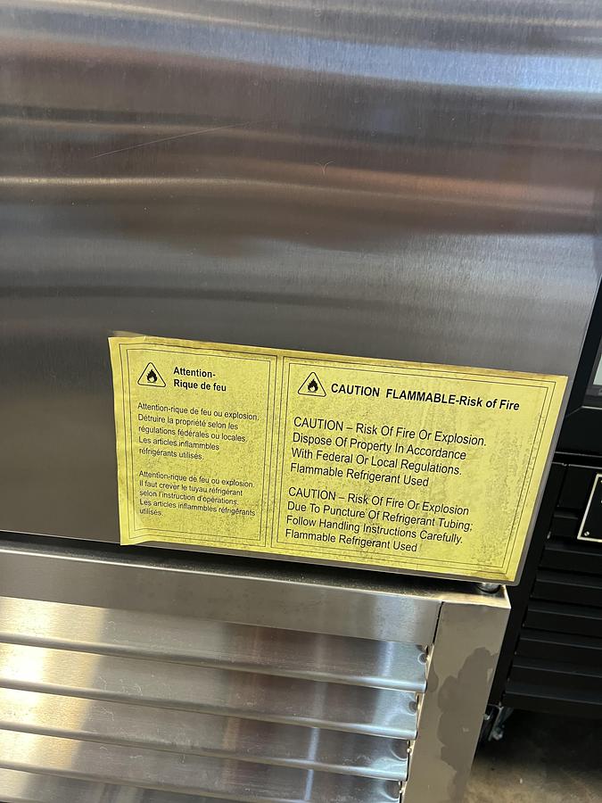 Used Kratos 1 Door Commercial Reach-In Freezer Stainless Steel Tested Working