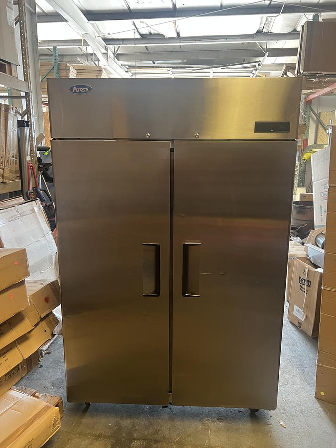 Refurbished Atosa 2 Door Commercial Reach-In Refrigerator Stainless Steel – 4 Available