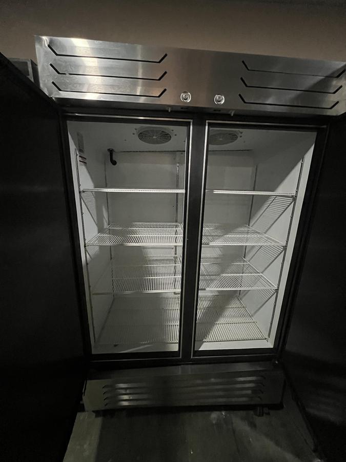 Refurbished Beverage-Air 2 Door Commercial Reach-In Refrigerator Stainless Steel Used