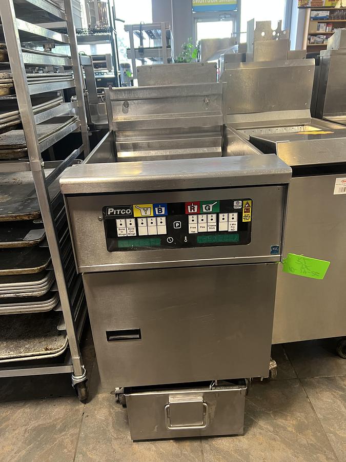 Refurbished Pitco Commercial Gas Deep Fryer