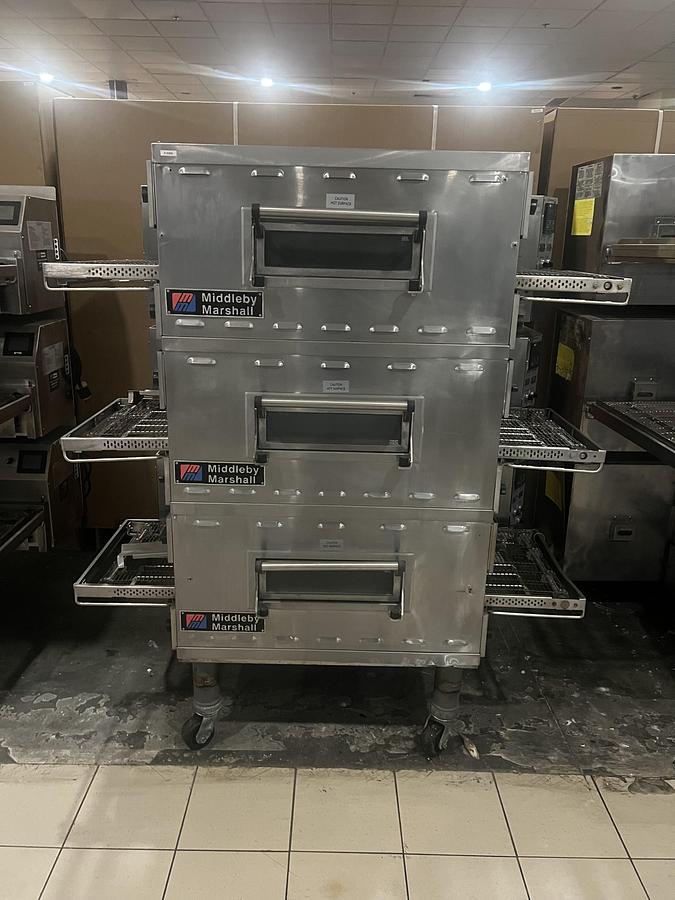 Used PS536G TRIPLE STACK CONVEYOR OVEN