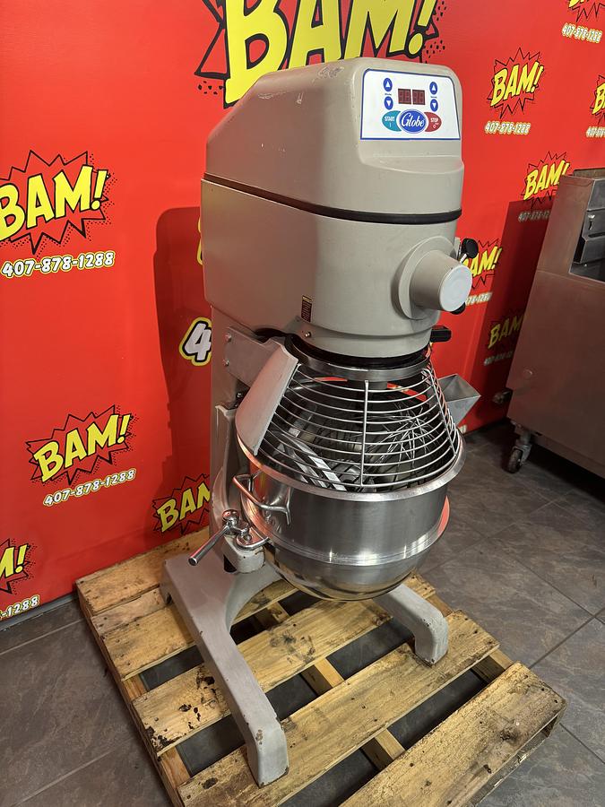 Used Globe 30Qt Planetary Mixer