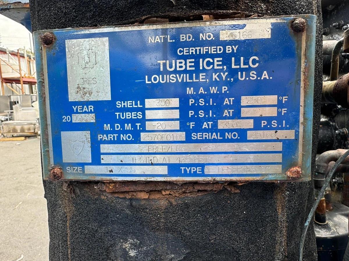 Used Vogt Ice Maker Machine Model 4000, High Capacity Ice Machine,Working When Pulled