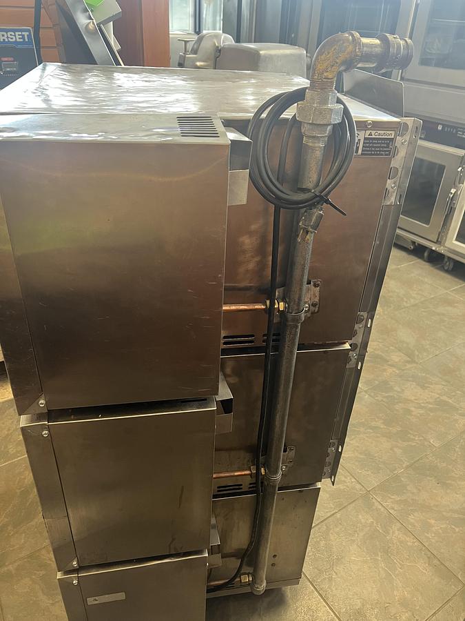 Used Commercial Triple Drawer Heated Holding Cabinet