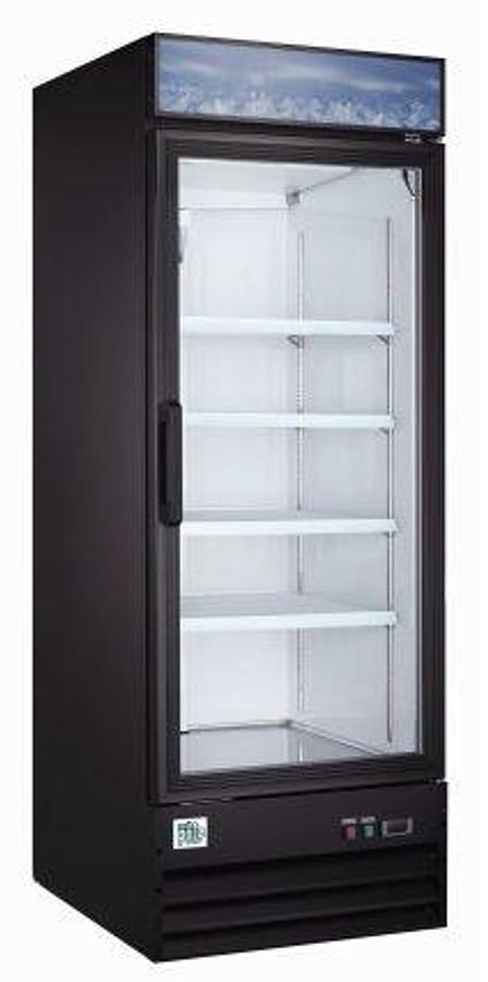 North Pole Single Glass Door Freezer