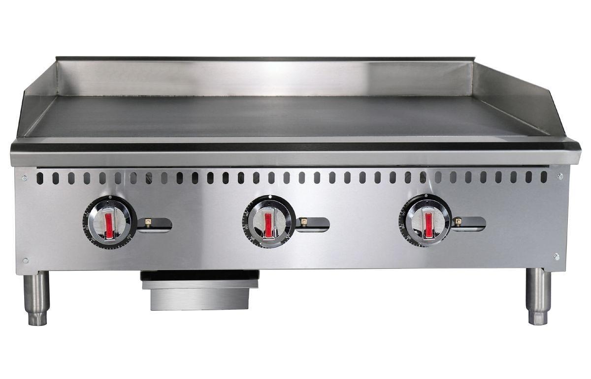 ELITE ETFG-36 Thermostatic Countertop Gas Griddle, " | 90,000 BTU