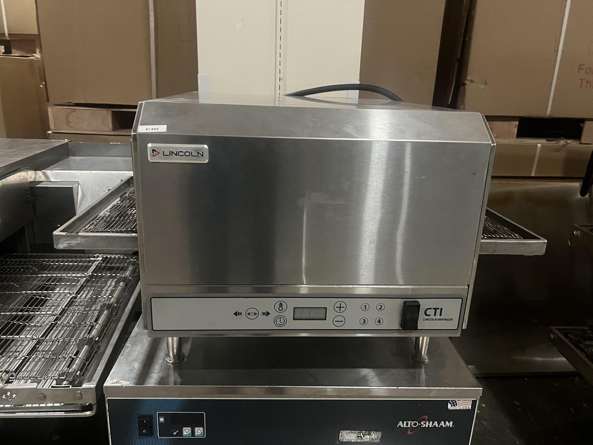 Used Lincoln CTI Countertop Conveyor Impinger Oven – Commercial Conveyor Oven – Tested & Working