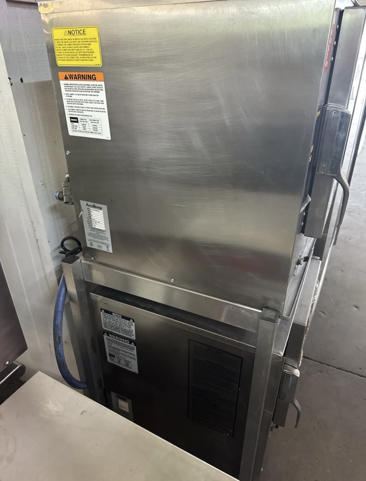 Used ACCUTEMP EVOLUTION DOUBLE STACK COMMERCIAL STEAMER – NATURAL GAS