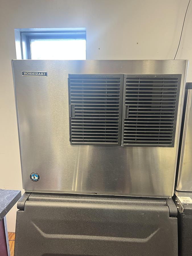 Refurbished Hoshizaki 662 Lb Commercial Ice Machine Head Air Cooled Crescent Cube