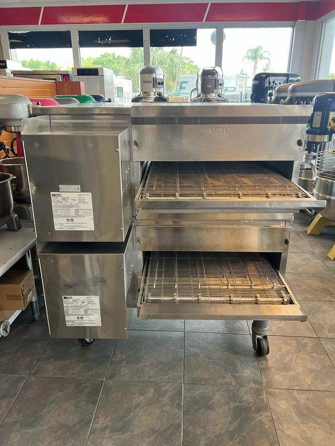 Used Middleby Marshall PS638G-2 65” Gas Double Impingement Conveyor Oven - Natural GasMiddleby Marshall PS638G-2 65” Gas Double Impingement Conveyor Oven - Natural Gas