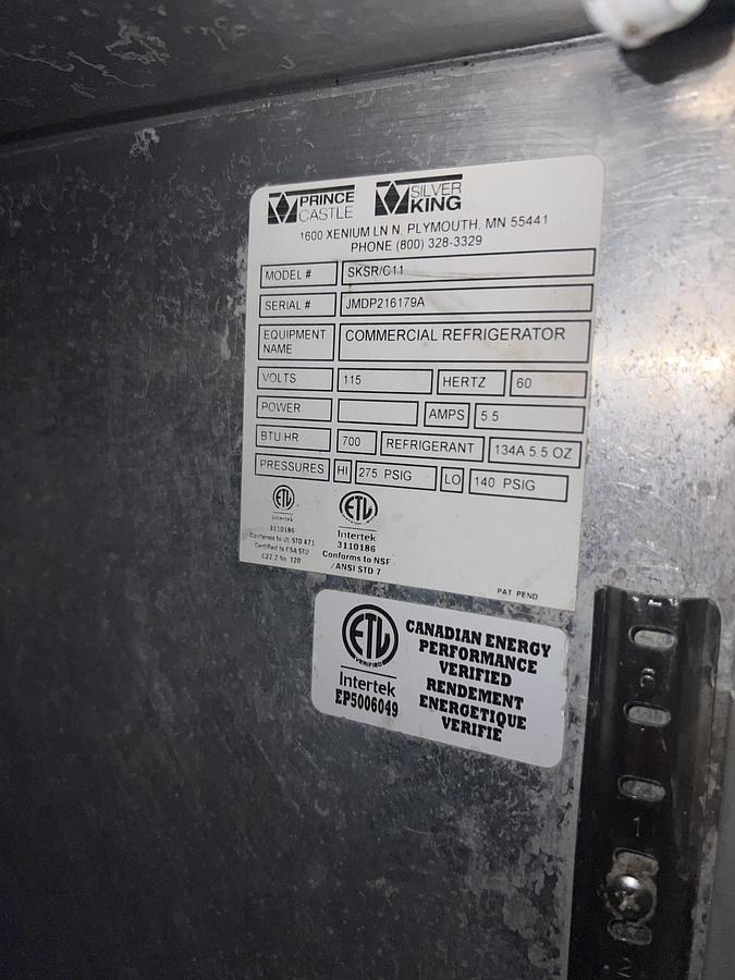 Refurbished Prince Castle 203-BC Countertop Refrigerator