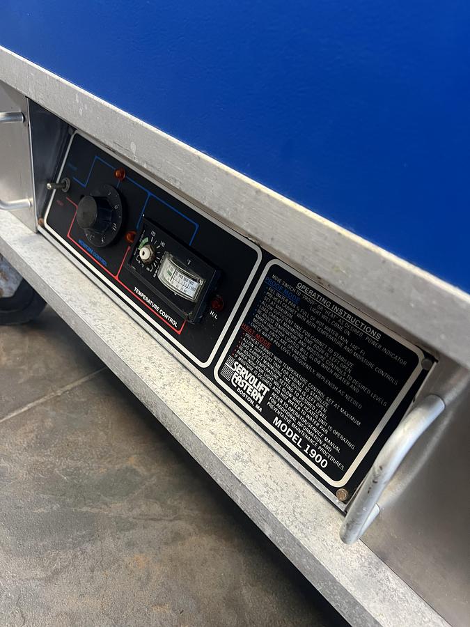 Used Servolift Eastern Insulated Holding Cabinet Mobile Heated Food Warmer