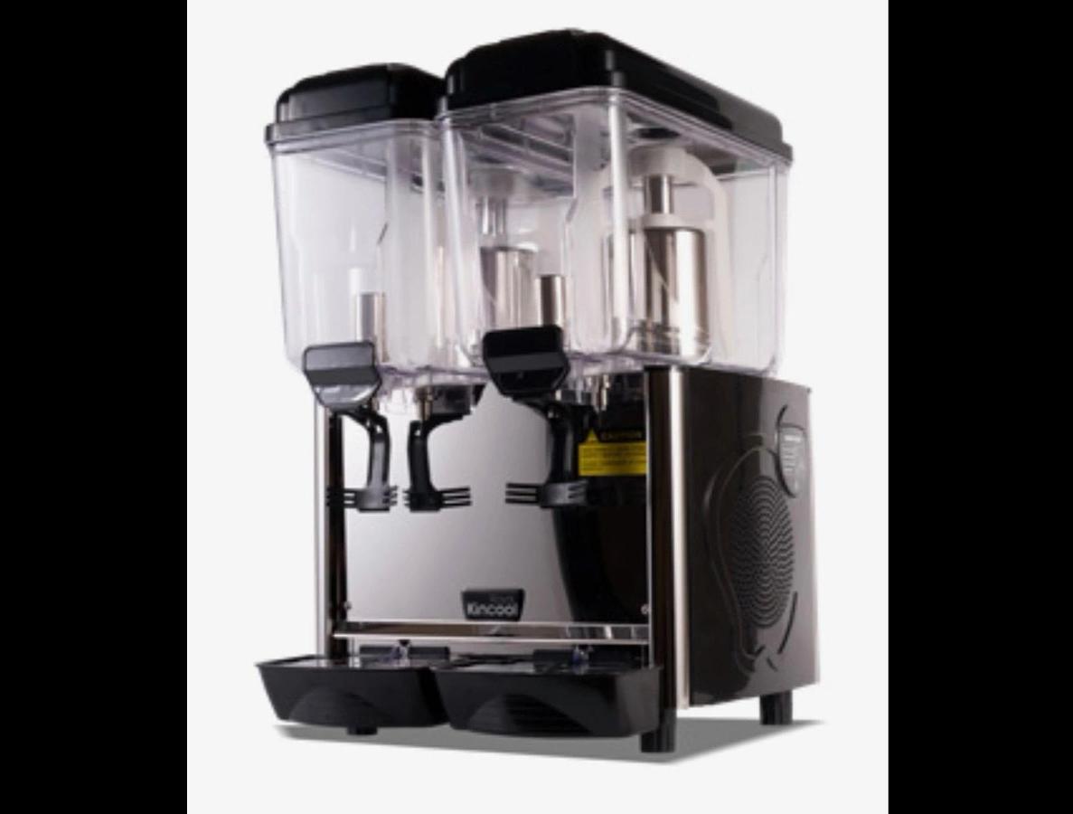 2 Comp Juice Dispenser BLK