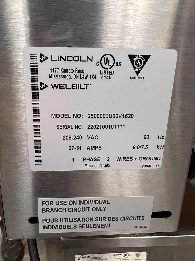 Used Lincoln CTI Conveyor Oven