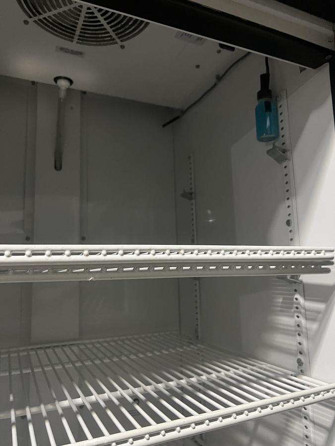 Refurbished ABS 1 Door Glass Merchandiser Commercial Refrigerator Reach-In Display Cooler