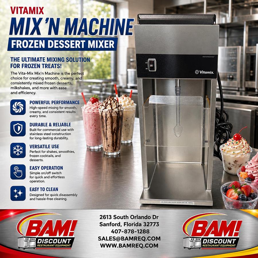 Used Vita Mix Ice Cream Mixer/ Blender