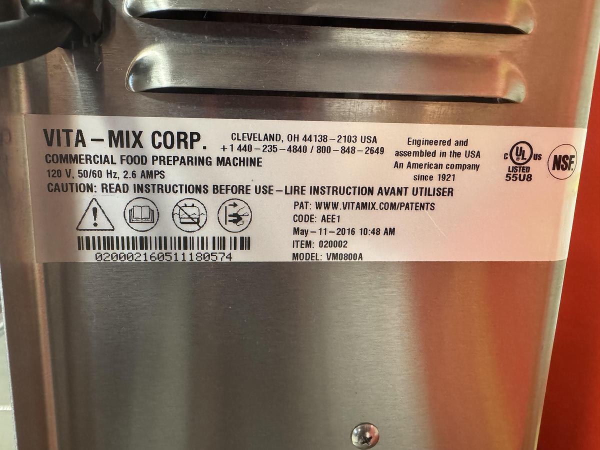 Used Vita Mix Ice Cream Mixer/ Blender