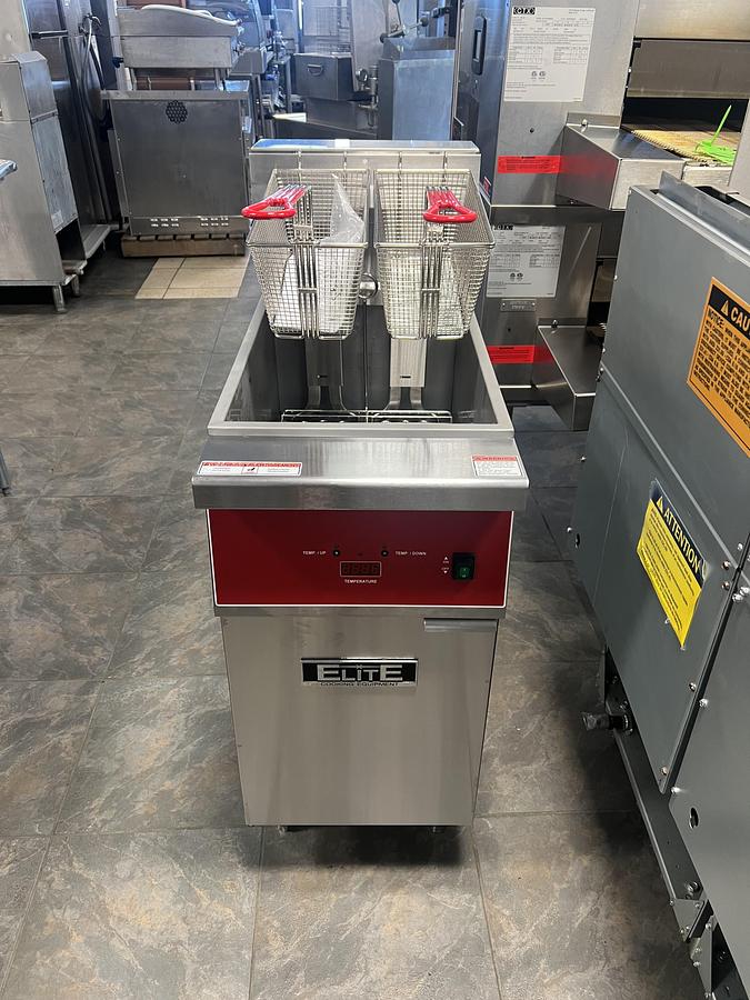 Elite Commercial Electric Deep Fryer – Digital Controls – 1 Phase or 3 Phase