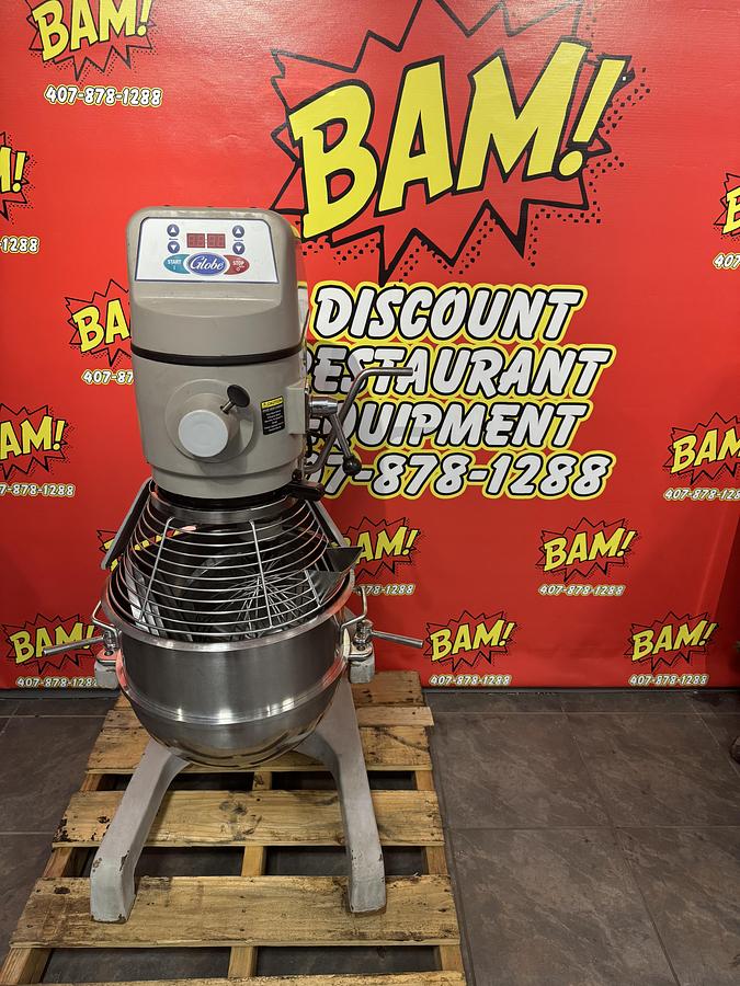 Used Globe 30Qt Planetary Mixer