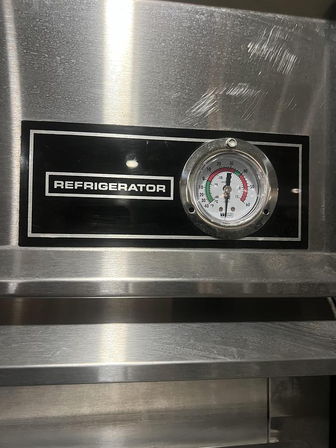 Refurbished Victory 2 Door Commercial Reach-In Refrigerator Stainless Steel Heavy Duty