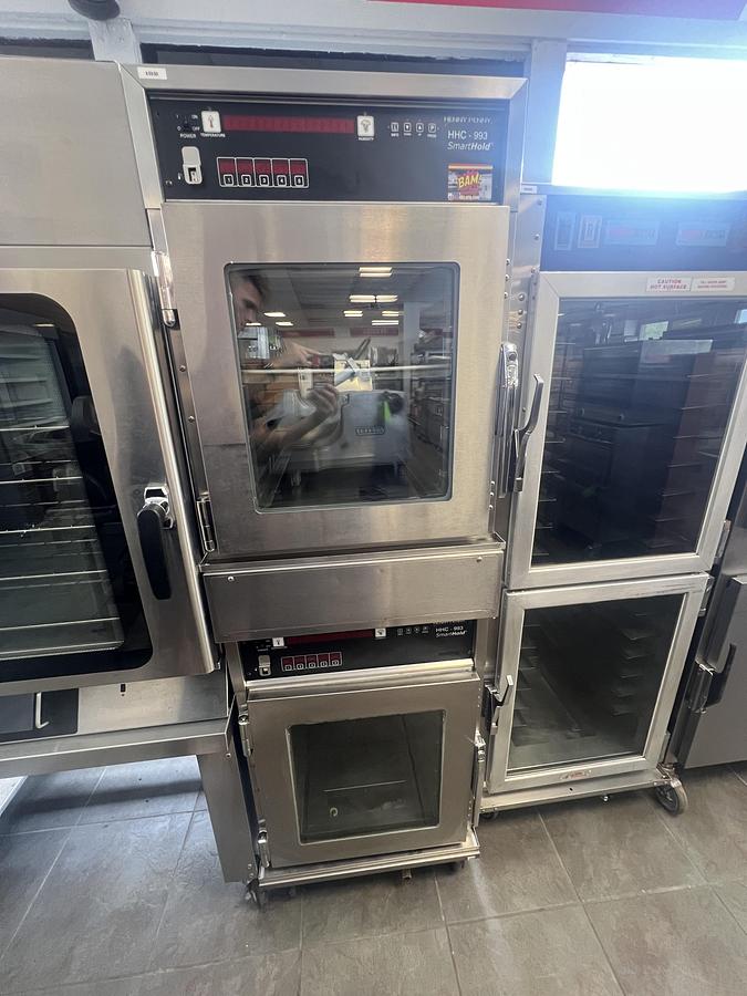 Used Henny Penny HHC-993 SmartHold Double Stack Heated Holding Cabinet