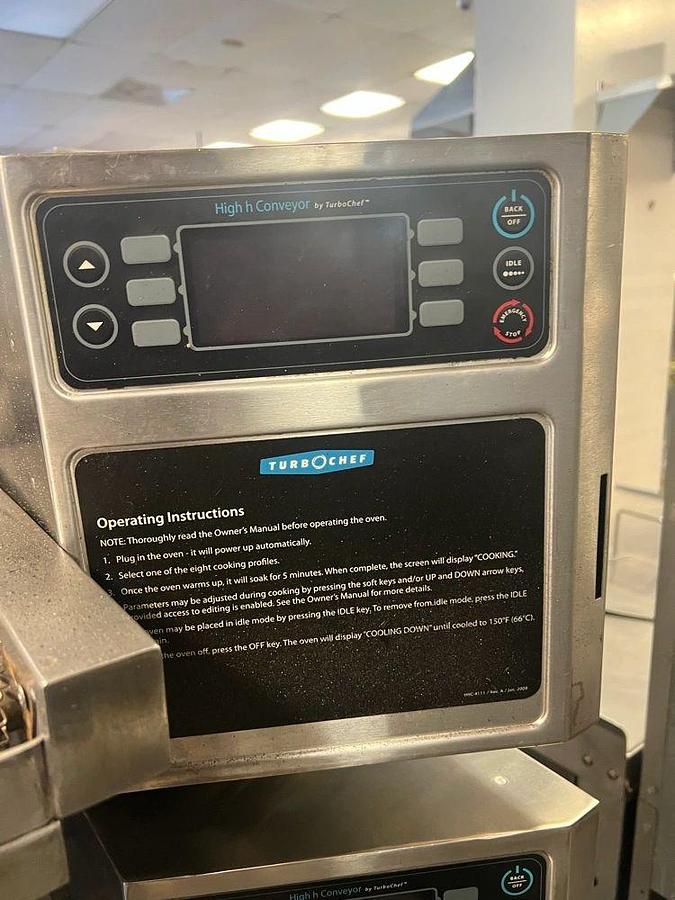 Used TurboChef HHC2020 STD HIGH Double Stack Conveyor Oven, Rapid CookTurboChef HHC2020 STD HIGH Double Stack Conveyor Oven, Rapid Cook