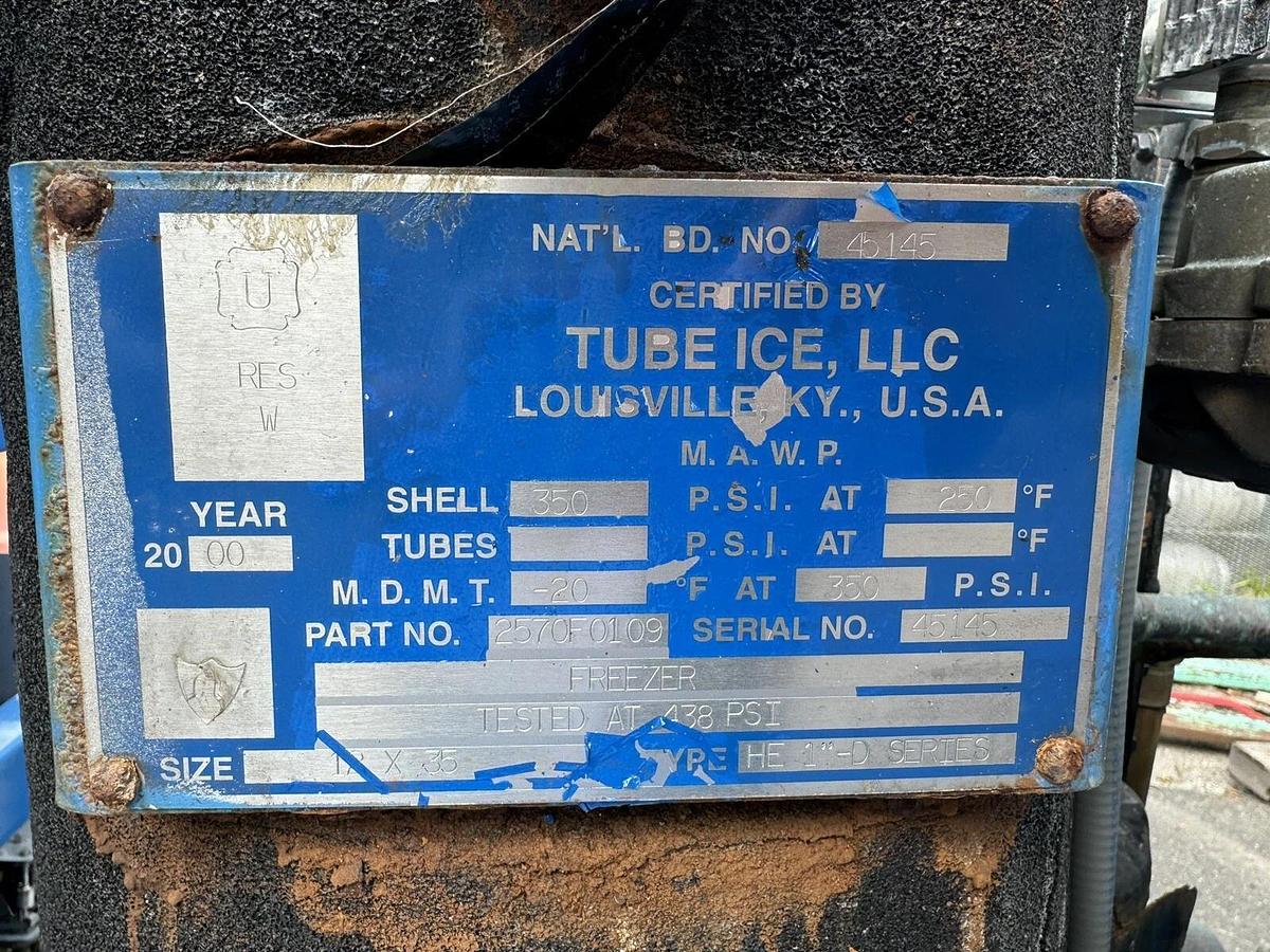 Used Vogt Ice Maker Machine Model 4000, High Capacity Ice Machine,Working When Pulled