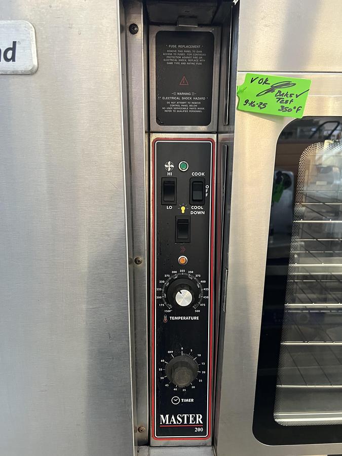 Used Garland Master 200 Double Deck Electric Steamer Oven Commercial Cooker
