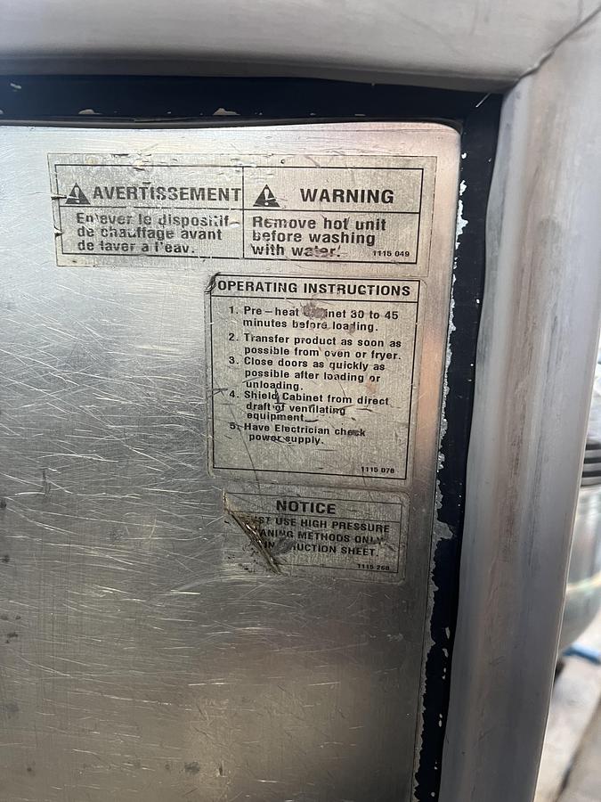 Used Cres Cor Insulated Holding Cabinet – Commercial Mobile Heated Food Holding Cabinet