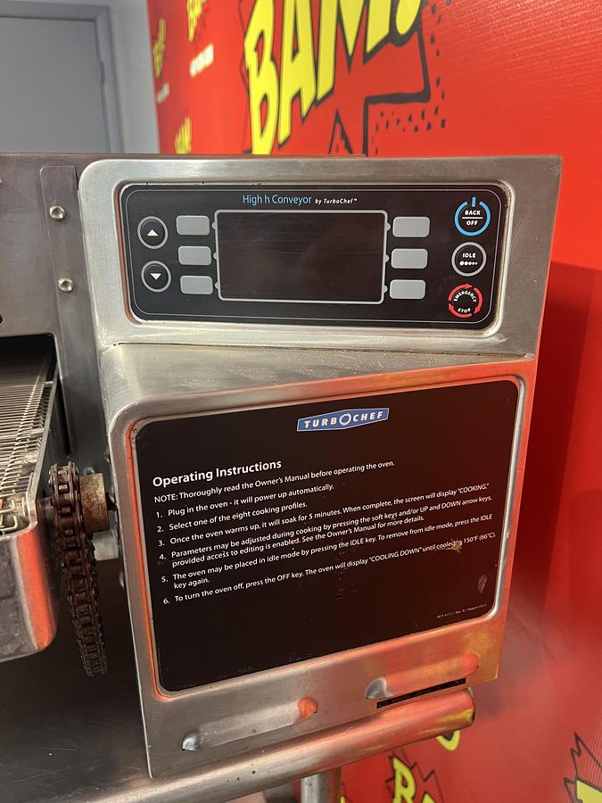 Used TurboChef High h Conveyor Oven