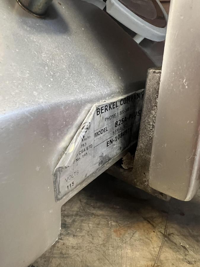 Used Commercial Manual Gravity Feed Meat & Cheese Slicer