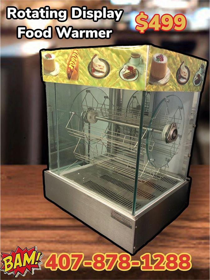 Used Rotating Display CaseRotating Display Case