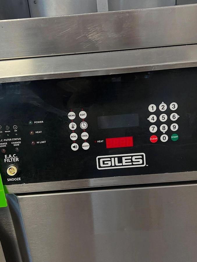 Used Giles Ventless Hood With Electric Fryer-Model: GEF-720-VH- Has Auto Basket LiftGiles Ventless Hood With Electric Fryer-Model: GEF-720-VH- Has Auto Basket Lift