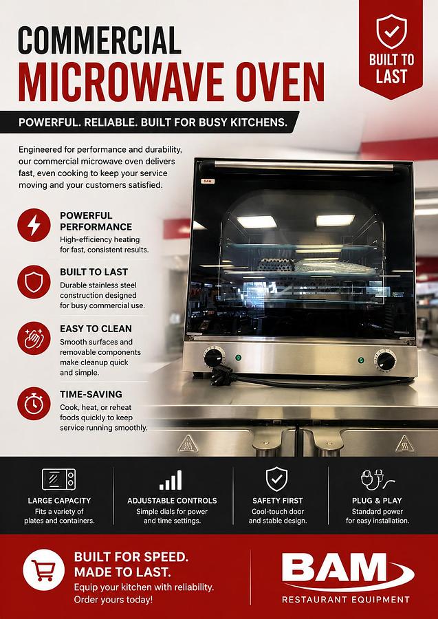 Used Commercial Microwave Oven