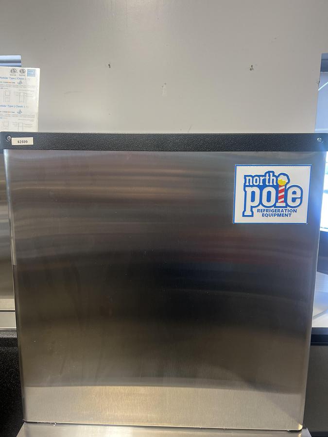 North Pole 350 lb Commercial Ice Machine Head – Air Cooled – Stainless Steel – 115V