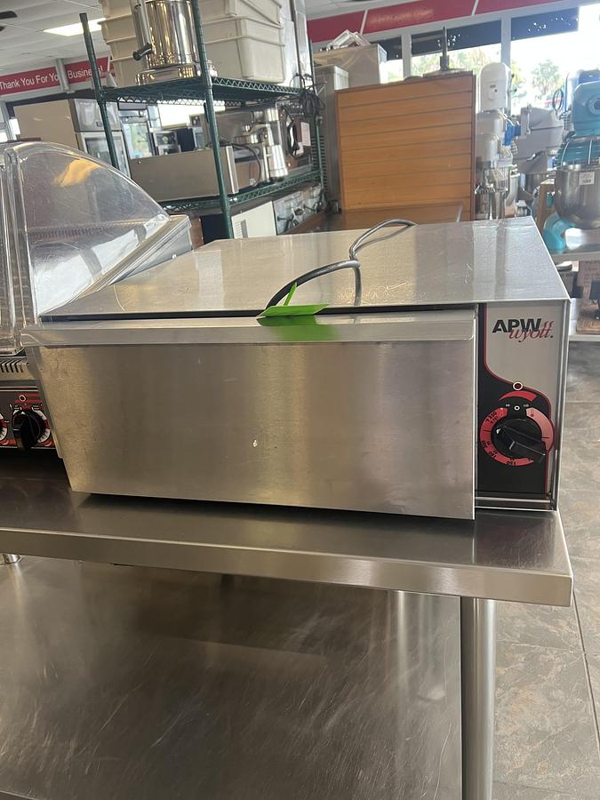 Refurbished APW Wyott BW-31 Commercial Countertop Drawer Warmer – Stainless Steel Food Warming Unit