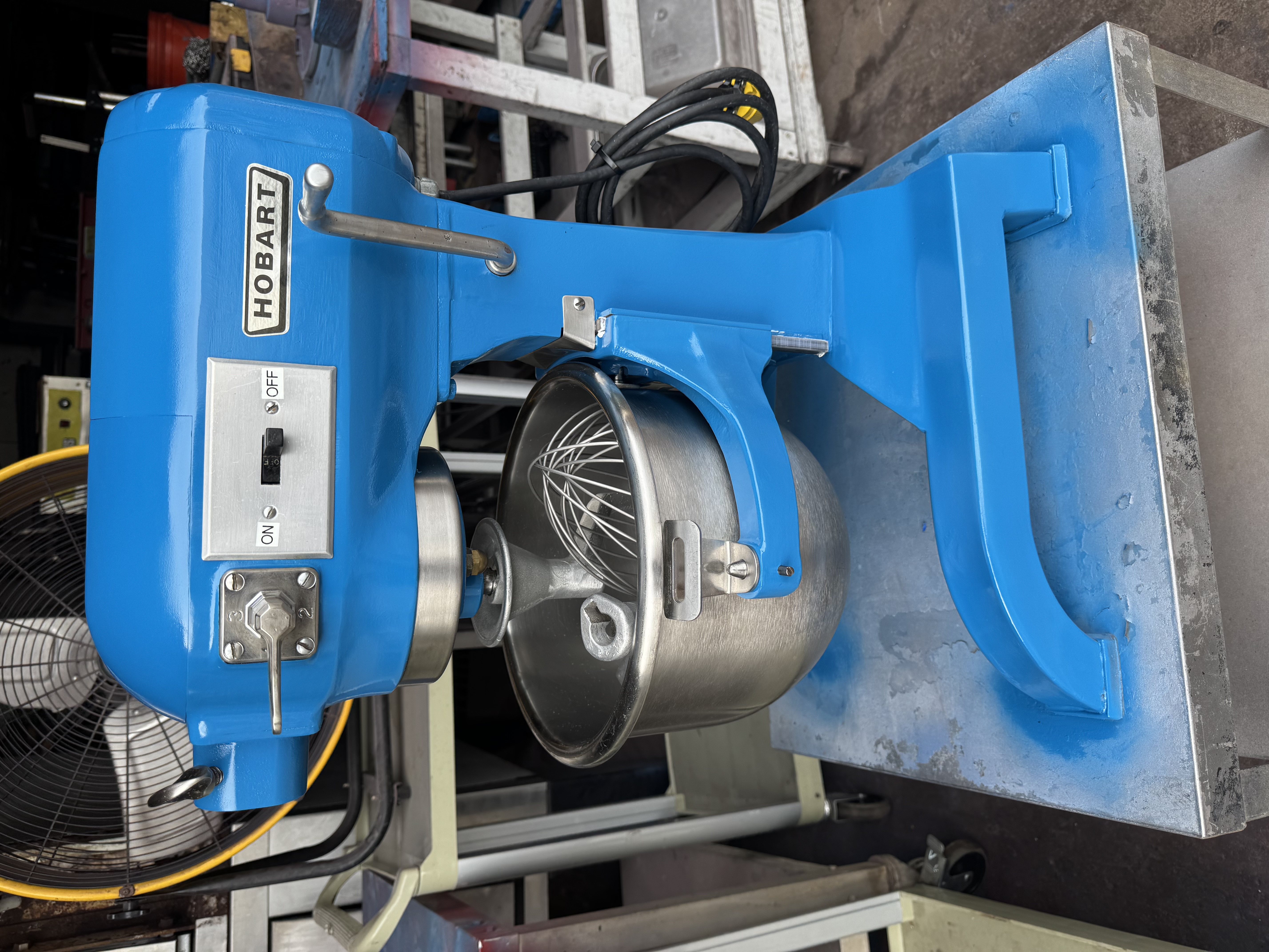 Refurbished Hobart A-120 12 Qt Commercial Planetary Mixer 115V 3 Speed w/ 3 Attachments