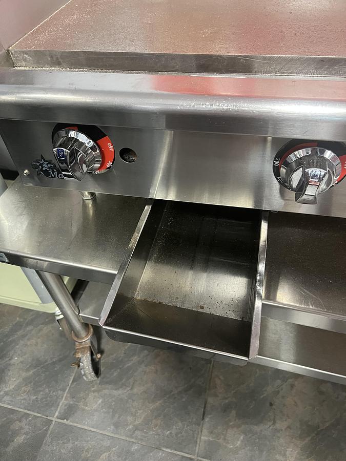 Refurbished 36" Commercial Countertop Natural Gas Griddle – Heavy-Duty Flat Top Grill