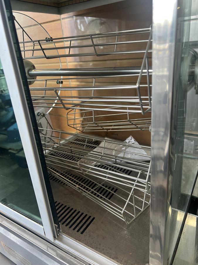 Used Fairway Heated Display Case Food Warmer Merchandiser