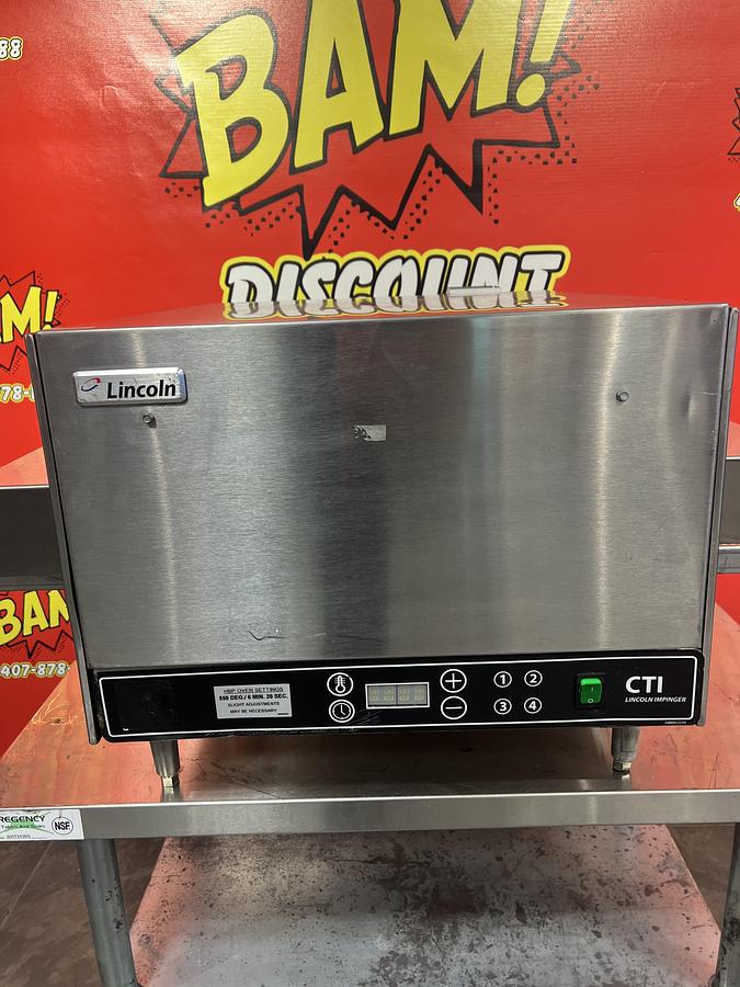 Used Lincoln Impinger CTI Countertop Conveyor Oven