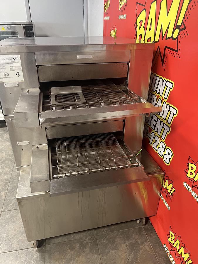 Used CTX WOW!2 DZ331 Countertop Conveyor Oven Double Stack Commercial Pizza Oven