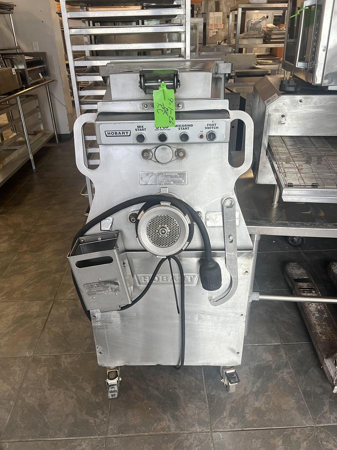 Refurbished Hobart MG1532 Commercial Mixer Grinder Meat Grinder 208V 3 Phase Heavy Duty