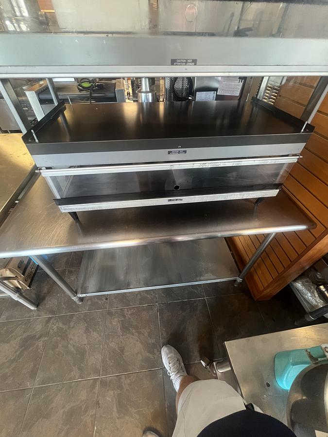 Refurbished Commercial Hot Food Self-Service Display