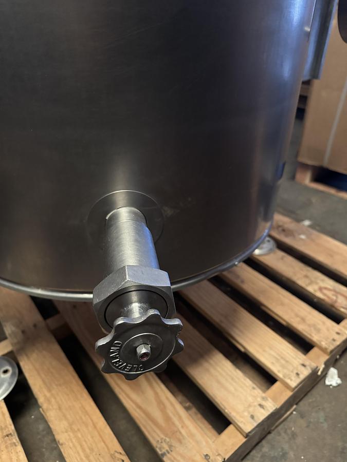 Used 2018 Cleveland KEL-40-T 40 Gallon Electric Tilting Steam Kettle 480V 3 Phase
