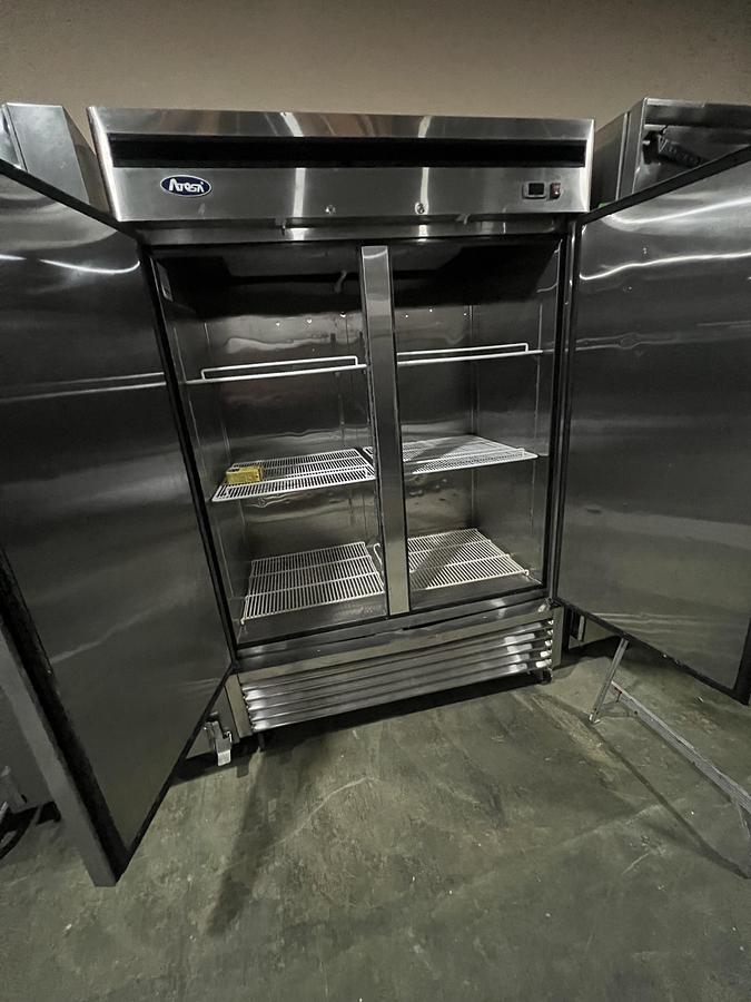 Used Atosa 2 door commercial reach in freezer
